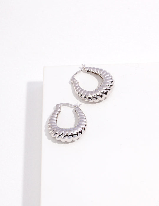 Boucles d'oreilles en argent sterling