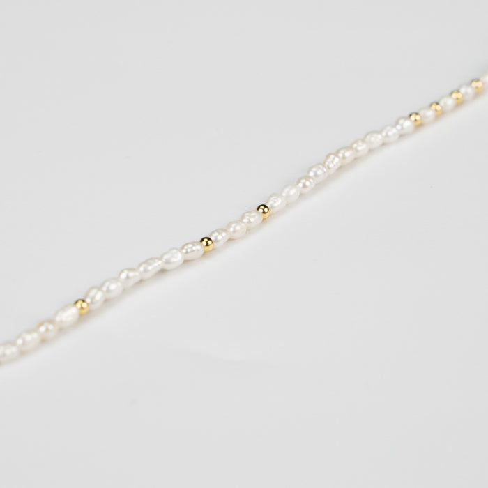 Morning Dew Dream Natural Baroque Pearl Necklace